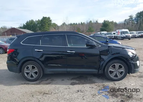 2014 Hyundai Santa Fe Gls from USA, damaged, VIN KM8SM4HF0EU066914